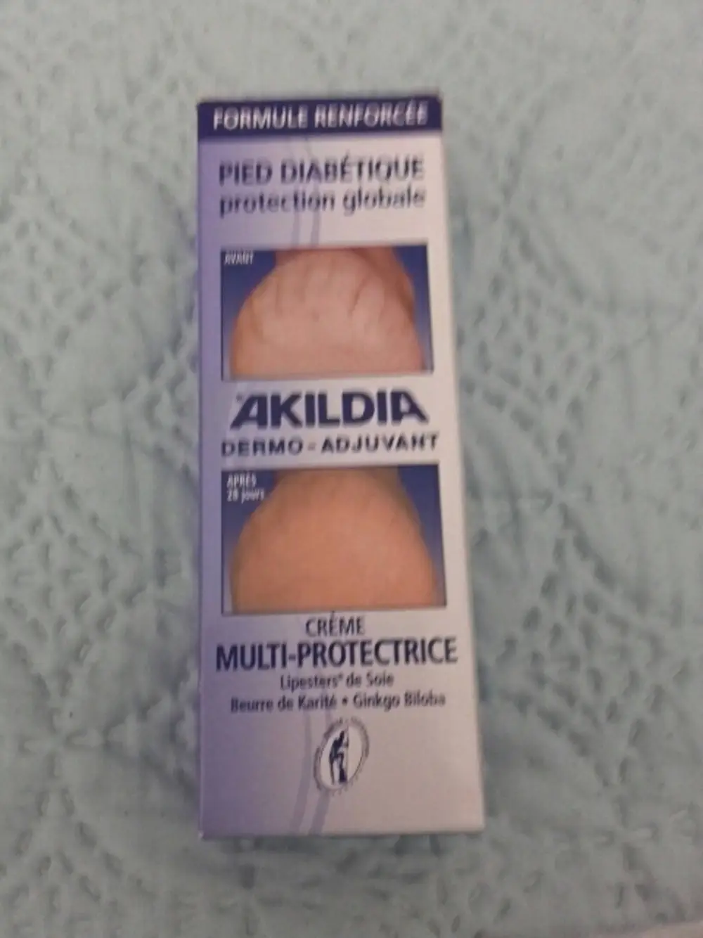 AKILDIA - Pied diabétique - Crème multi-protectrice