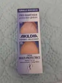 AKILDIA - Pied diabétique - Crème multi-protectrice