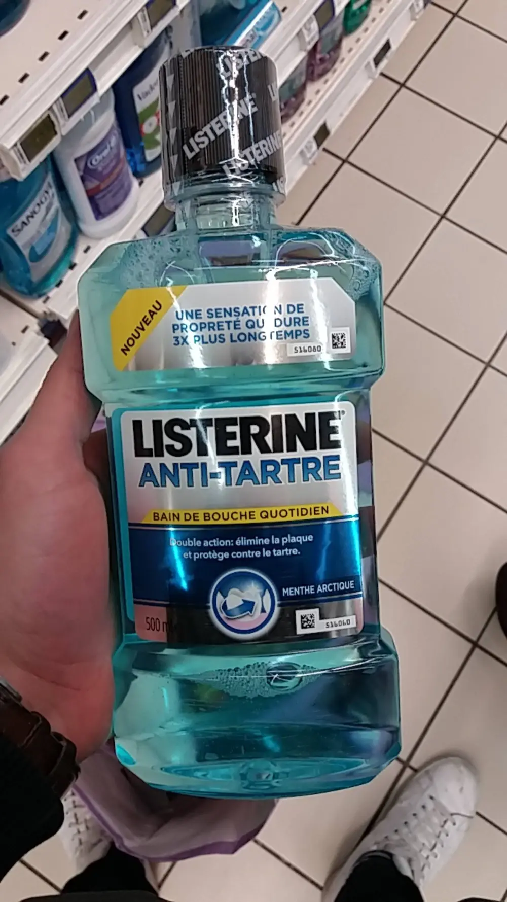 LISTERINE - Anti-tartre bain de bouche quotidien