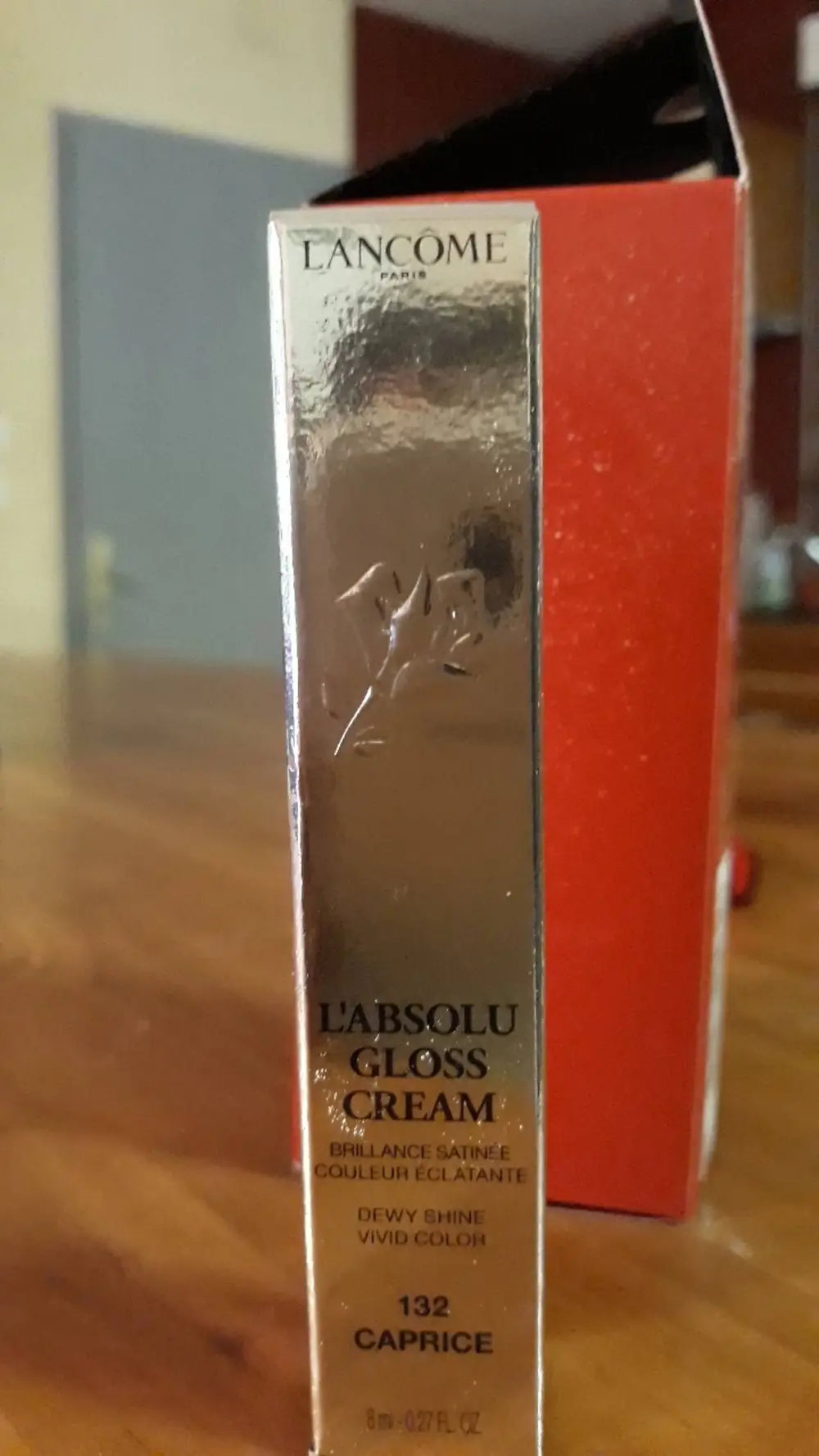 LANCÔME - L'absolu gloss cream - Brillance satinée couleur éclatante 132 Caprice