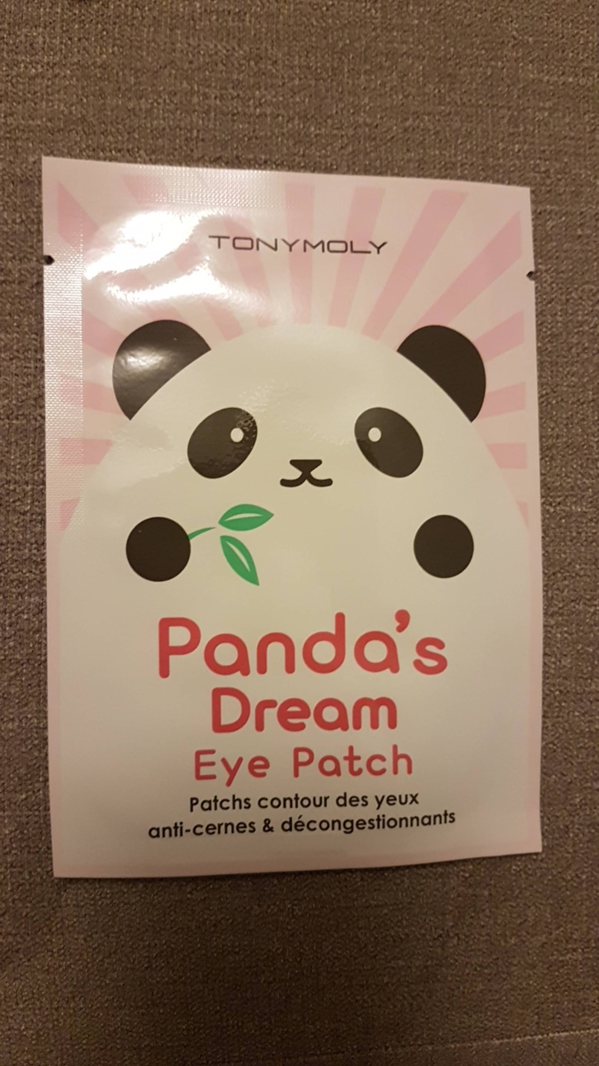TONYMOLY - Panda's dream eye patch - Patchs contour des yeux