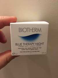 BIOTHERM - Blue therapy night - Crème nuit