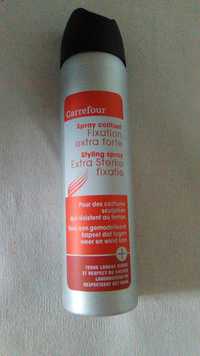 CARREFOUR - Spray coiffant fixation extra forte