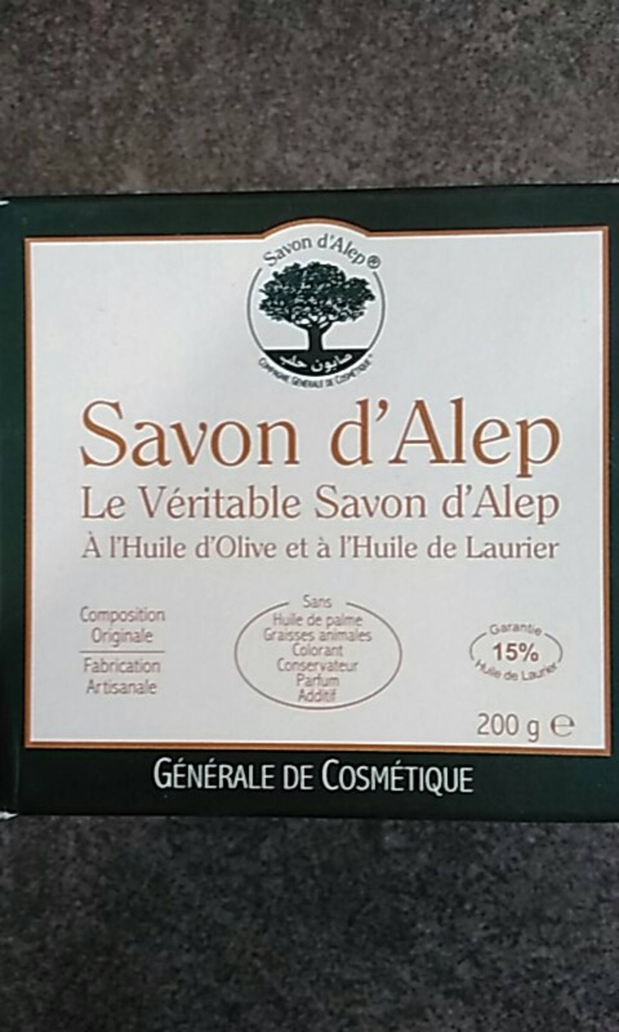 SAVON D'ALEP - Le véritable savon d'Alep