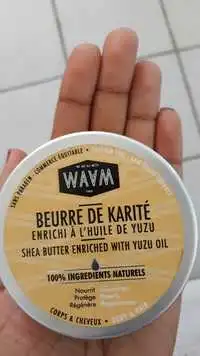 WAAM -  Beurre de Karité enrichi à l'huile de Yuzu - Body & Hair