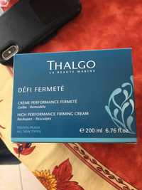 THALGO - Défi fermeté - Crème performance fermeté