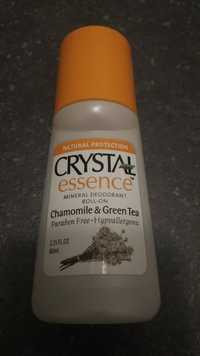CRYSTAL ESSENCE - Chamomile & green tea - Mineral deodorant rol on