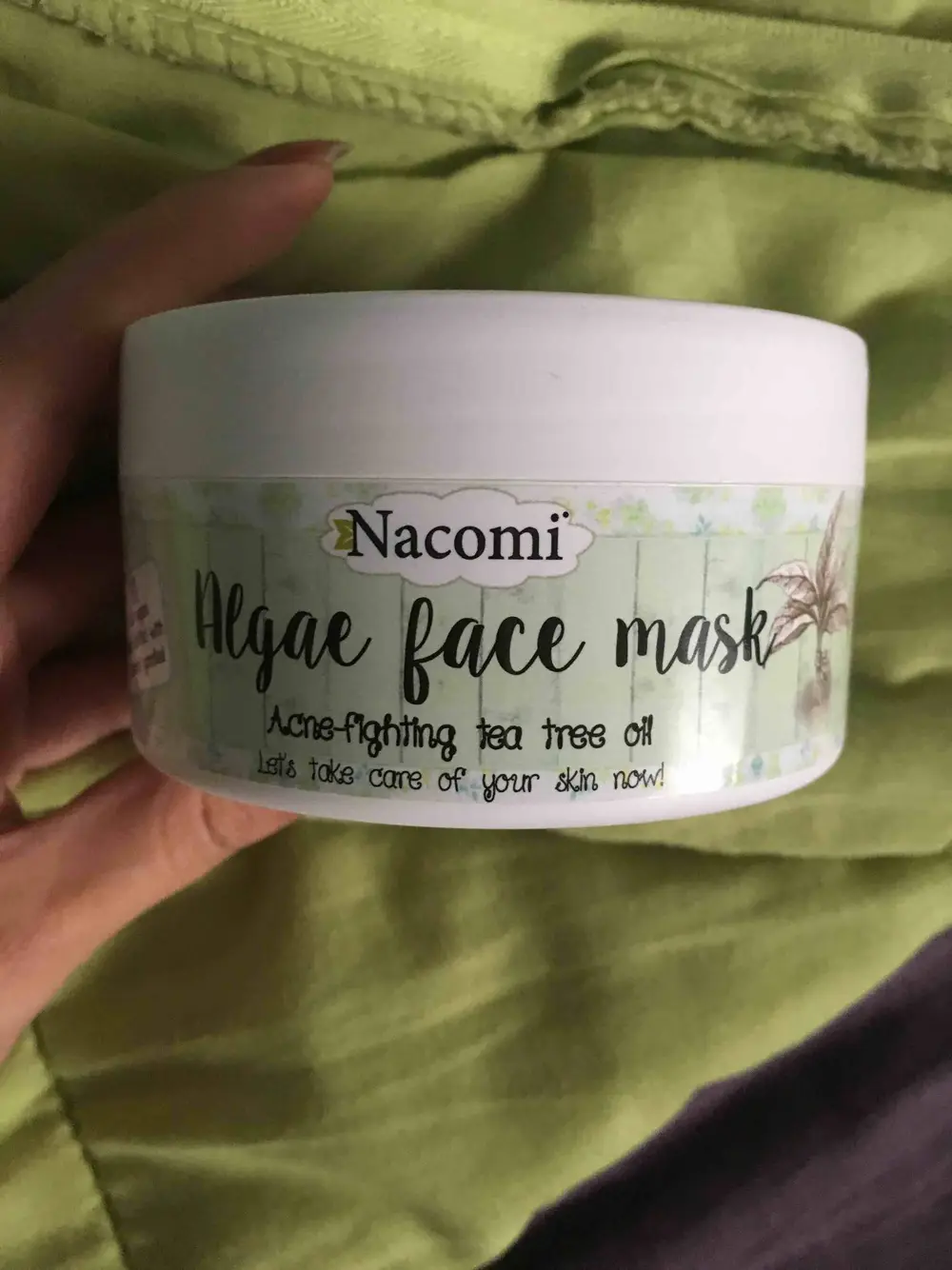 NACOMI - Algae face mask - Acne-fighting tea tree oil