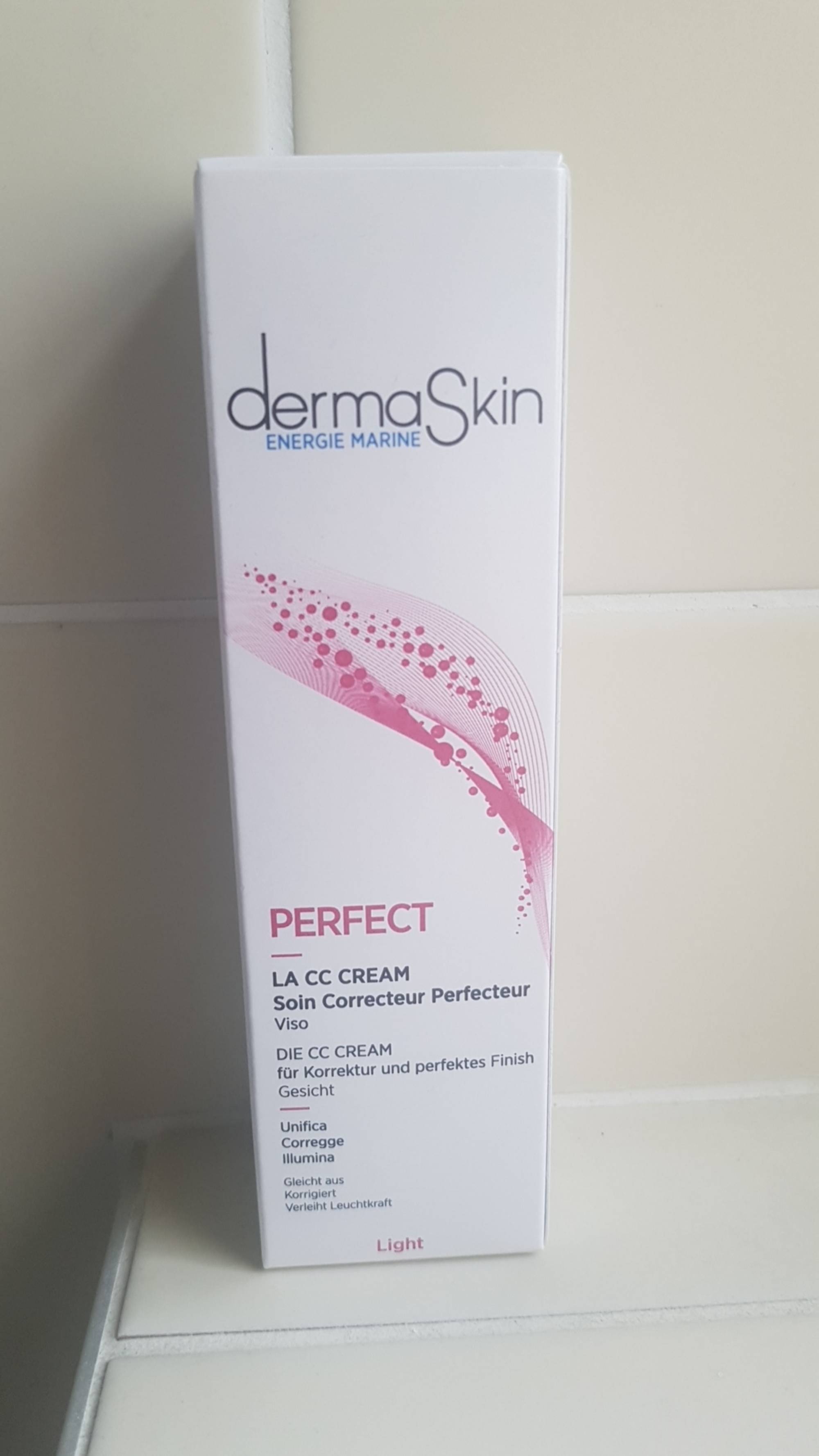 DERMASKIN - Perfect - La CC cream soin correcteur perfecteur viso