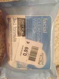SENCE BEAUTY - Facial cleansing wipes 3 in 1 formula
