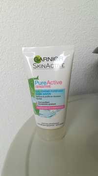 GARNIER - Pure Active Sensitive - Gel-crème purifiant sans savon