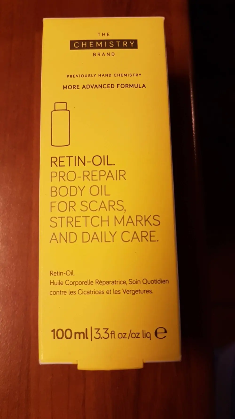 THE CHEMISTRY BRAND - Retin-oil - Huile corporelle réparatrice