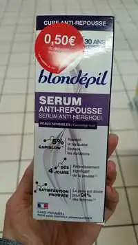 BLONDÉPIL - Peaux sensibles - Sérum anti-repousse