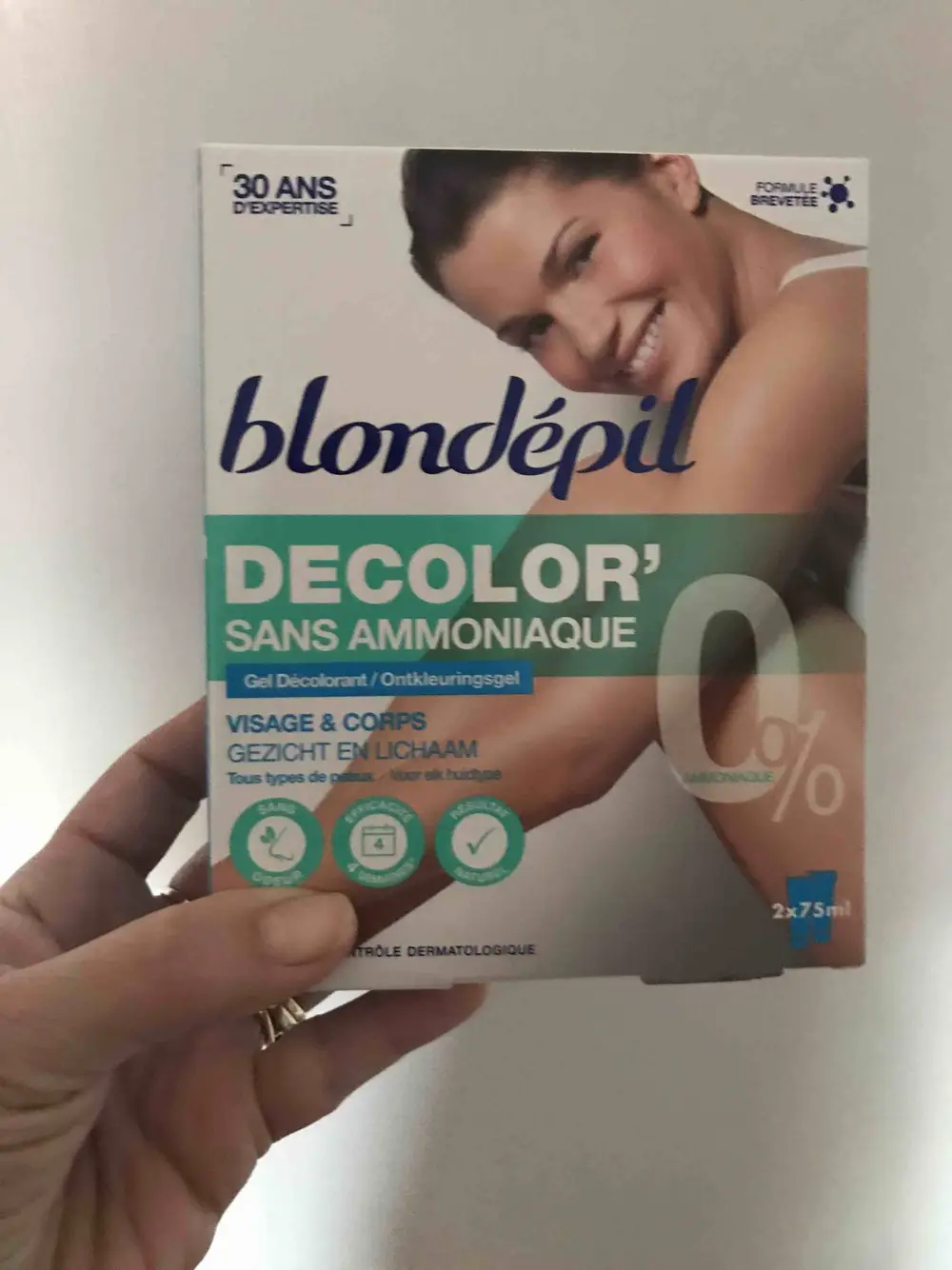 BLONDÉPIL - Decolor' - Gel décolorant visage & corps