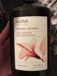 AHAVA - Mineral Botanic - Crème douche velours hibiscus & fig