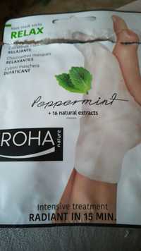 IROHA - Relax - Chaussettes masques relaxantes peppermint