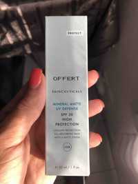 SKINCEUTICALS - Mineral matte UV defense - SPF 30 high protection