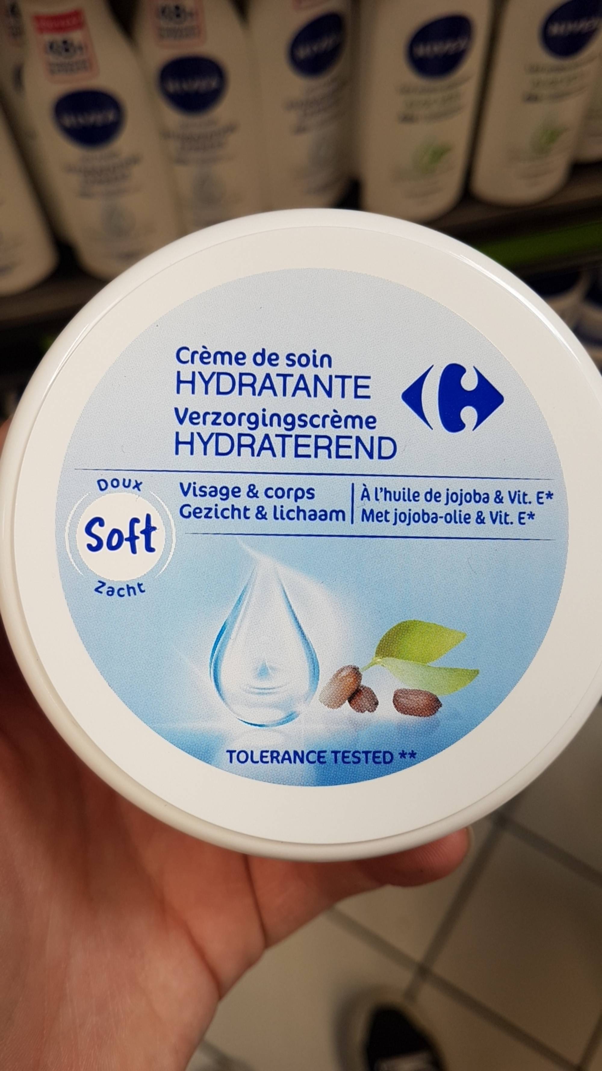 CARREFOUR - Crème de soin hydratante pour visage et corps