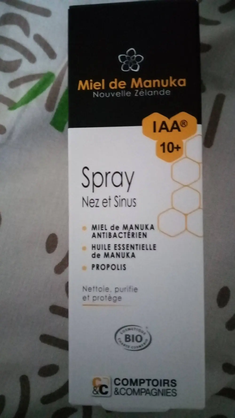 COMPTOIRS ET COMPAGNIES - Miel de Manuka - Spray nez et sinus