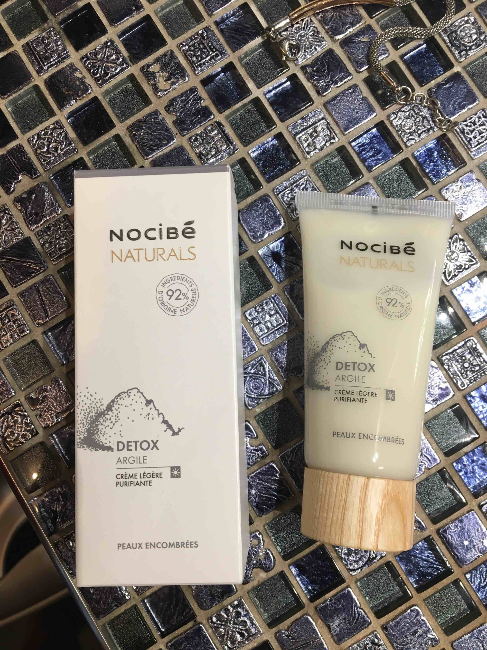 NOCIBÉ - Naturals detox argile - Crème légère purifiante