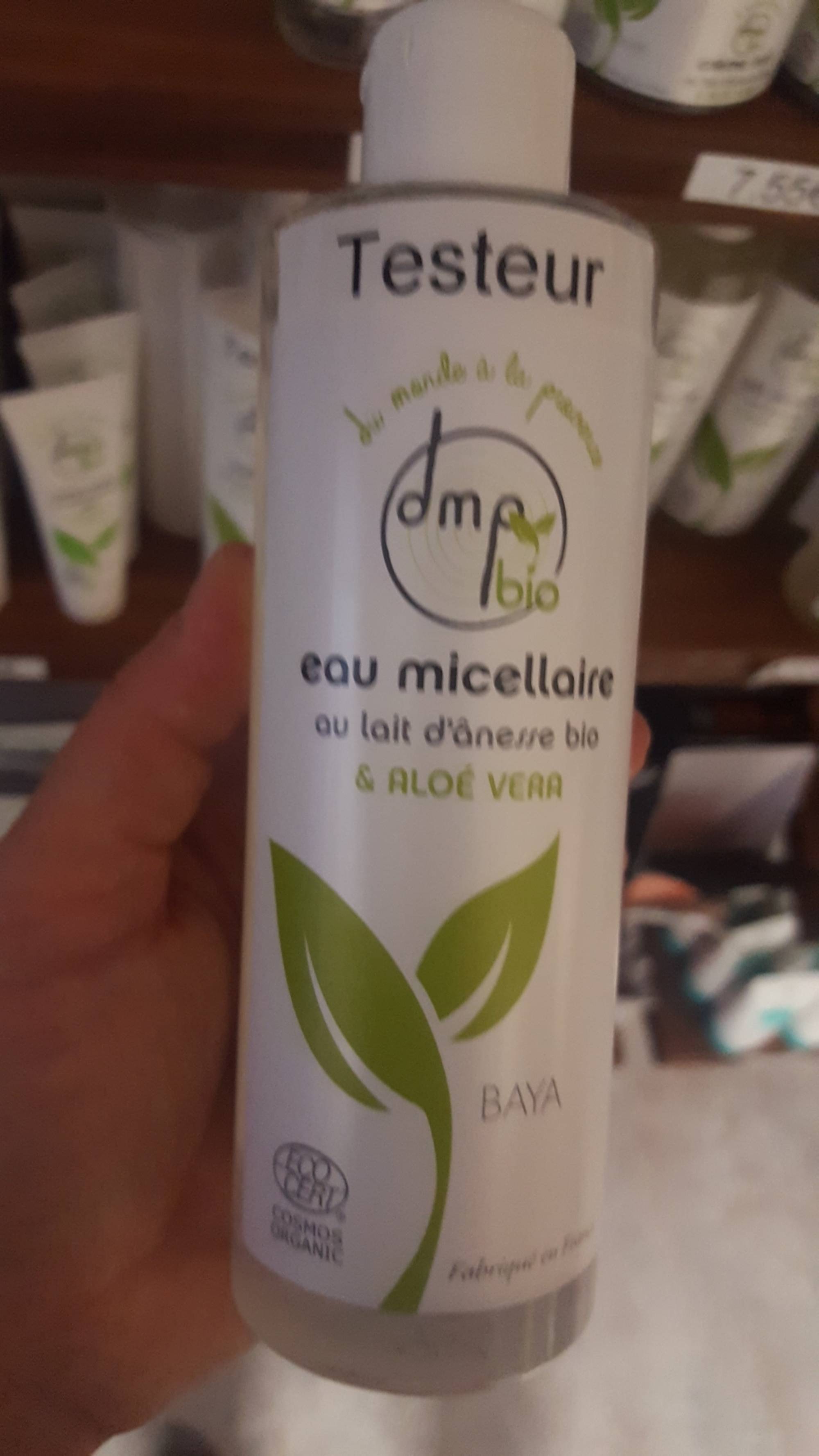 DMP - Eau micellaire au lait d'ânesse bio et aloe vera