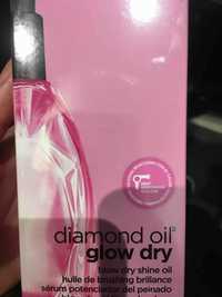 REDKEN - Diamond oil glow dry - Huile de brushing brillance