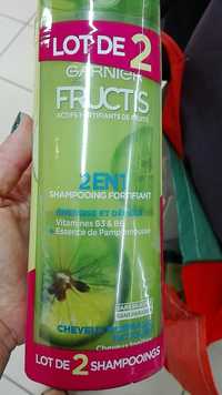 GARNIER - Fructis - Shampooing fortifiant  2 en 1