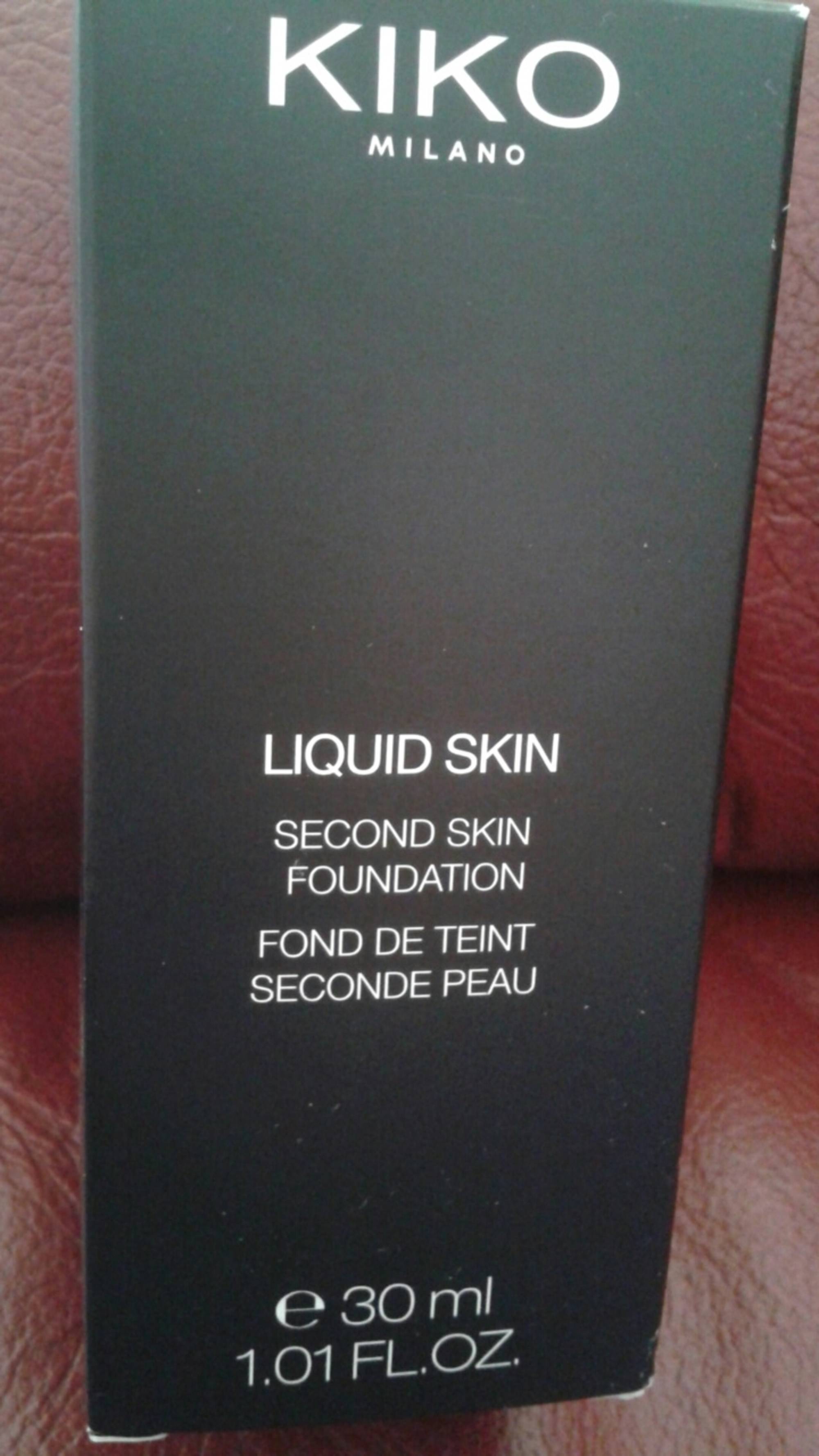 KIKO - Liquid skin - Fond de tein seconde peau