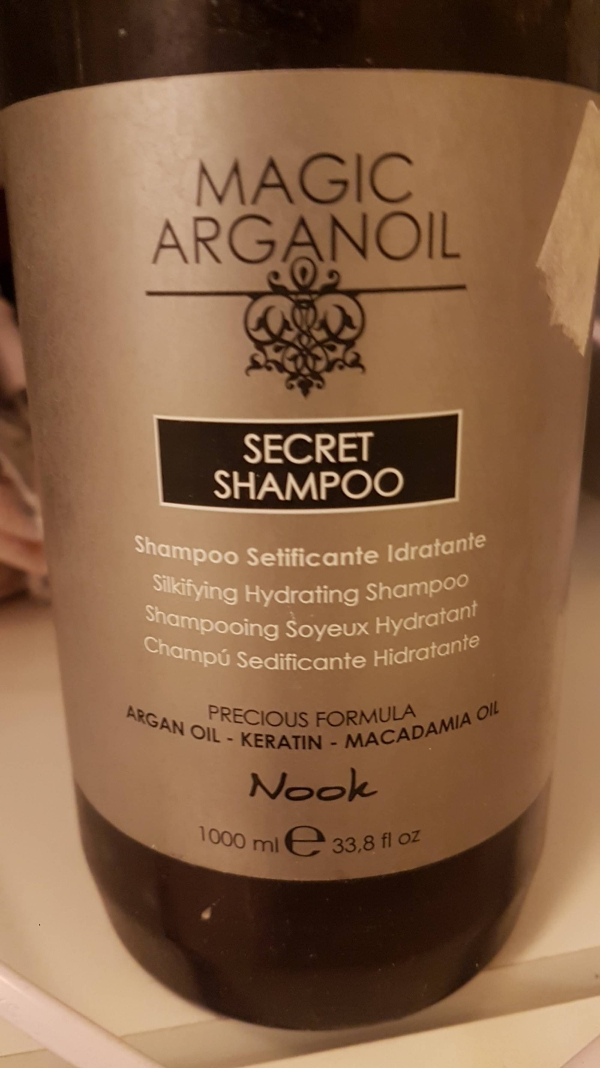 NOOK - Magic argan oil - Secret shampoo 