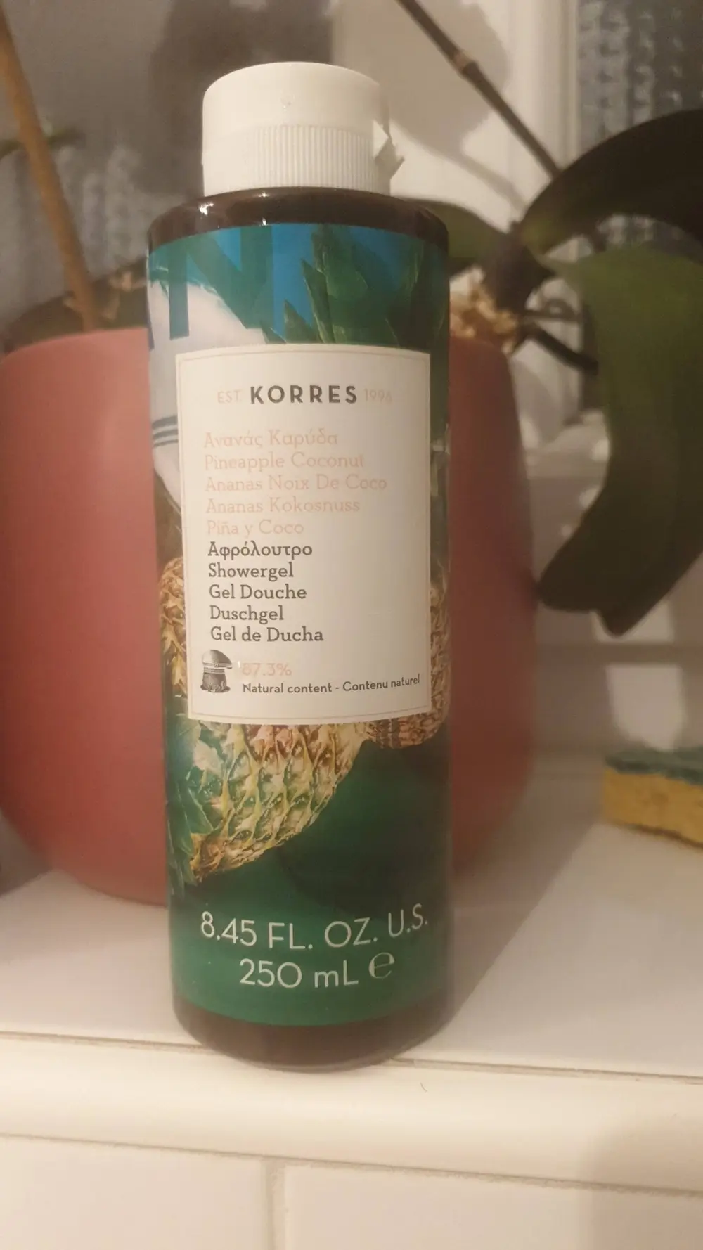 KORRES - Gel douche ananas noix de coco