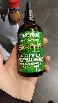 XTREME POUSS - Huile de Serpent 100% naturel