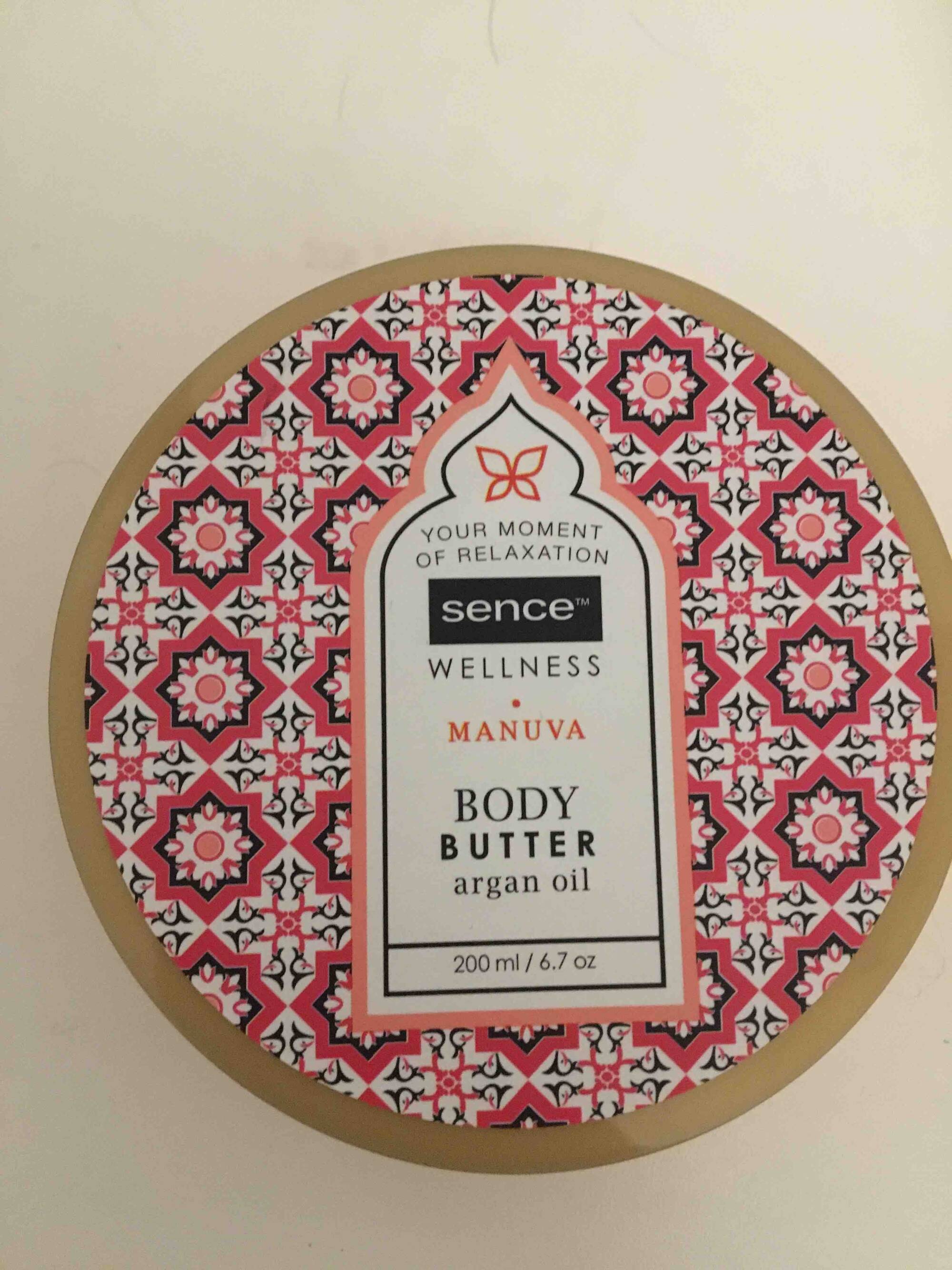 SENCE - Wellness - Manuva Body butter argan oil