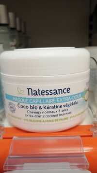 NATESSANCE - Coco bio & Kératine végétale - Masque capillaire extra-doux