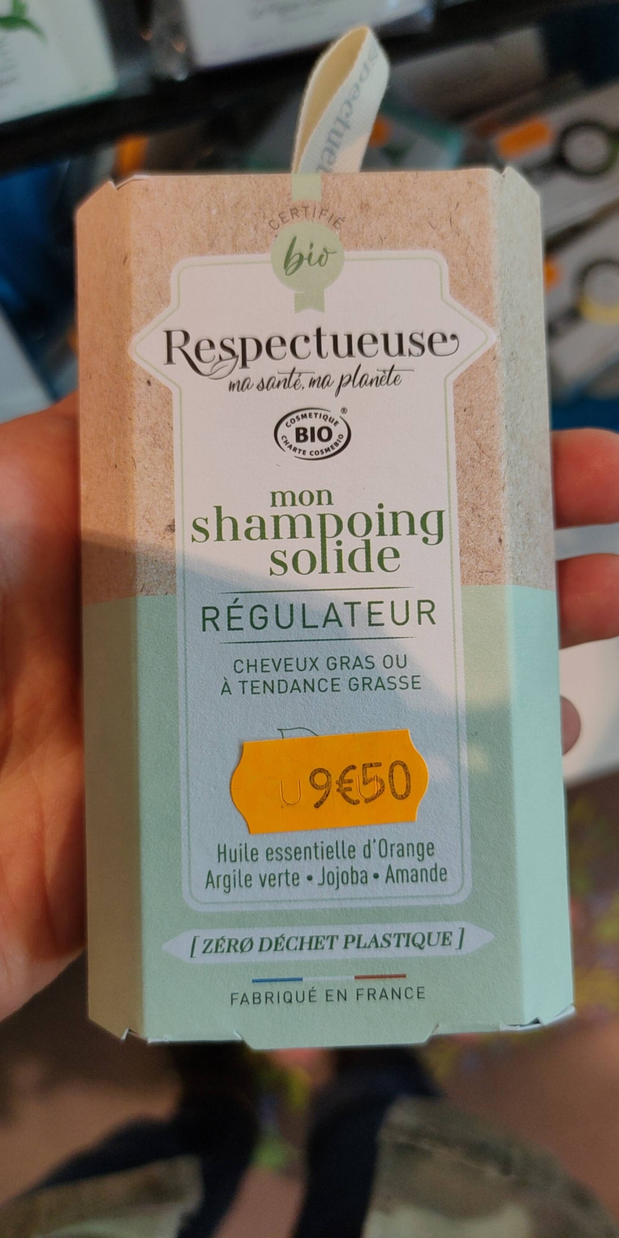 RESPECTUEUSE - Mon shampooing solide régulateur bio