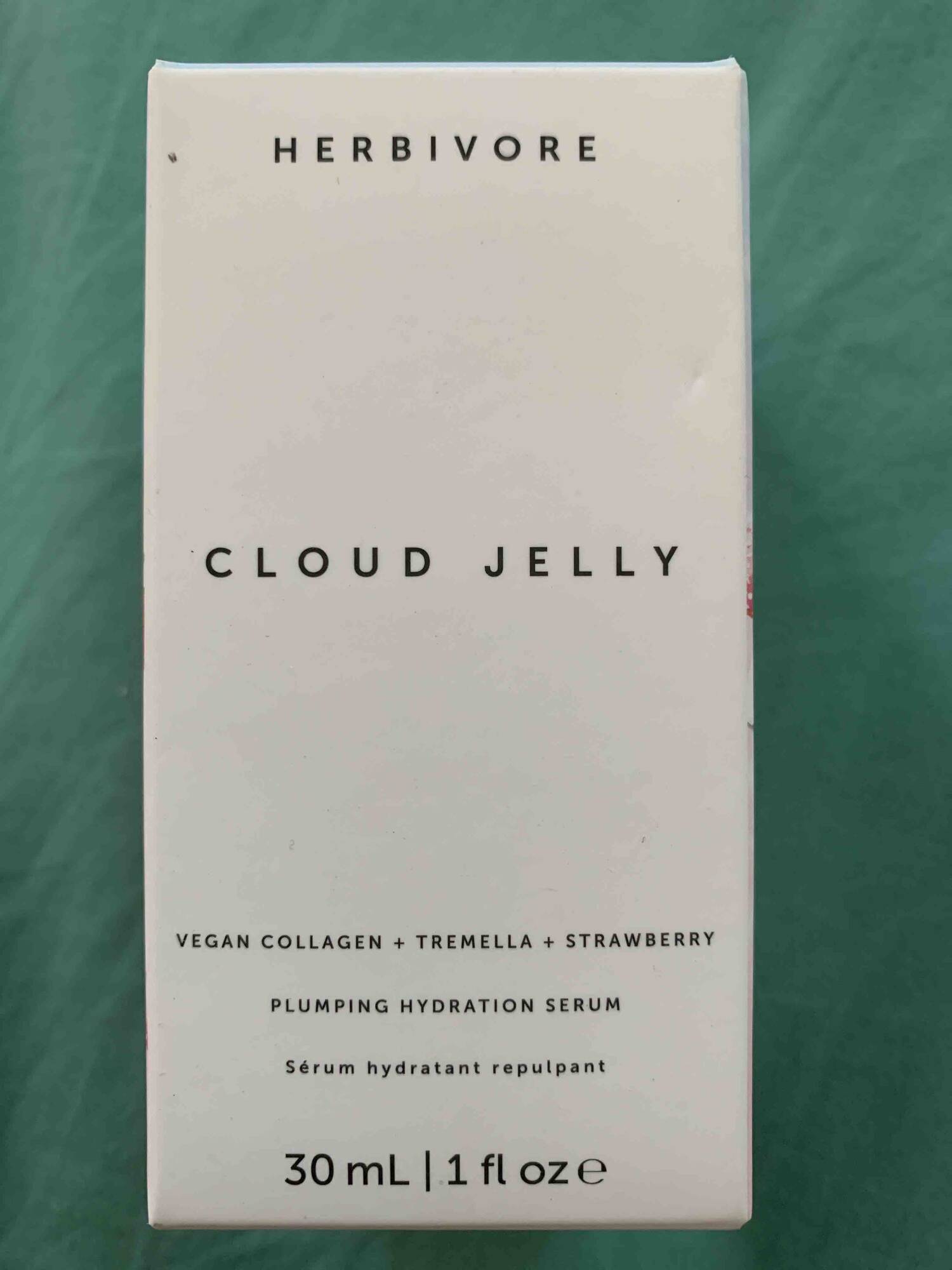 HERBIVORE - Cloud jelly - Sérum hydratant repulpant