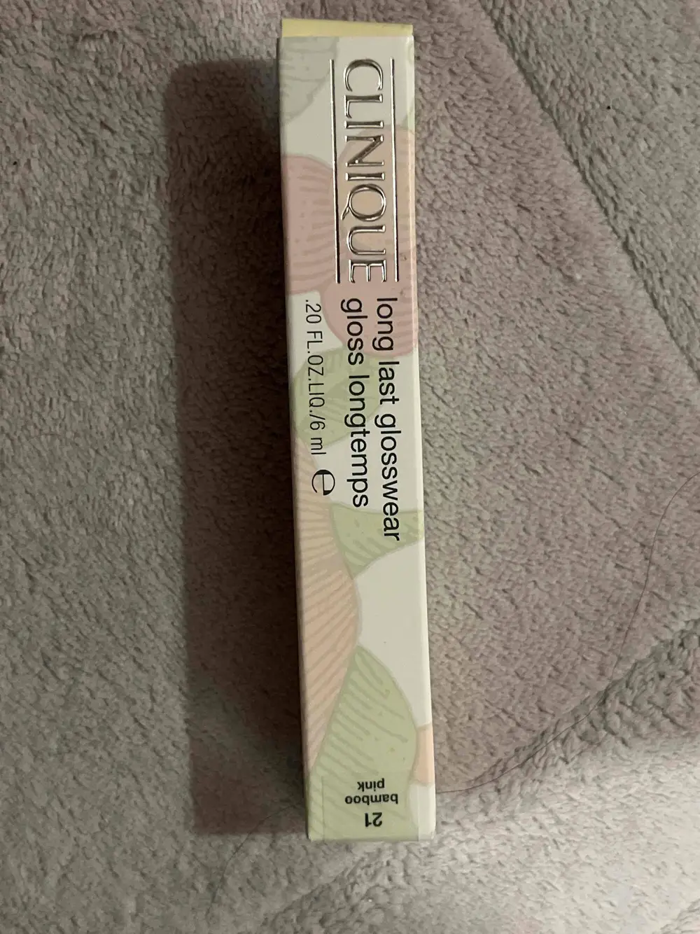 CLINIQUE - Gloss longtemps 21 bamboo pink