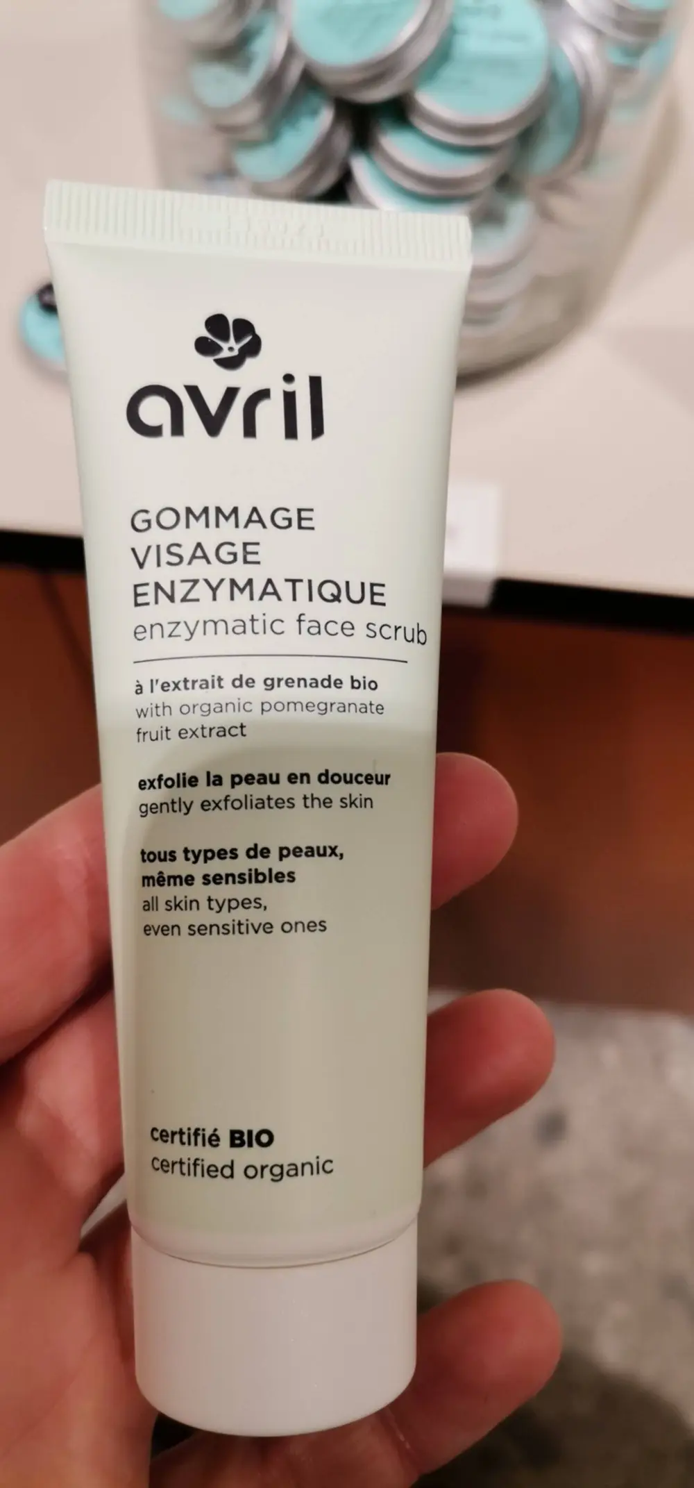 AVRIL - Gommage visage enzymatique bio