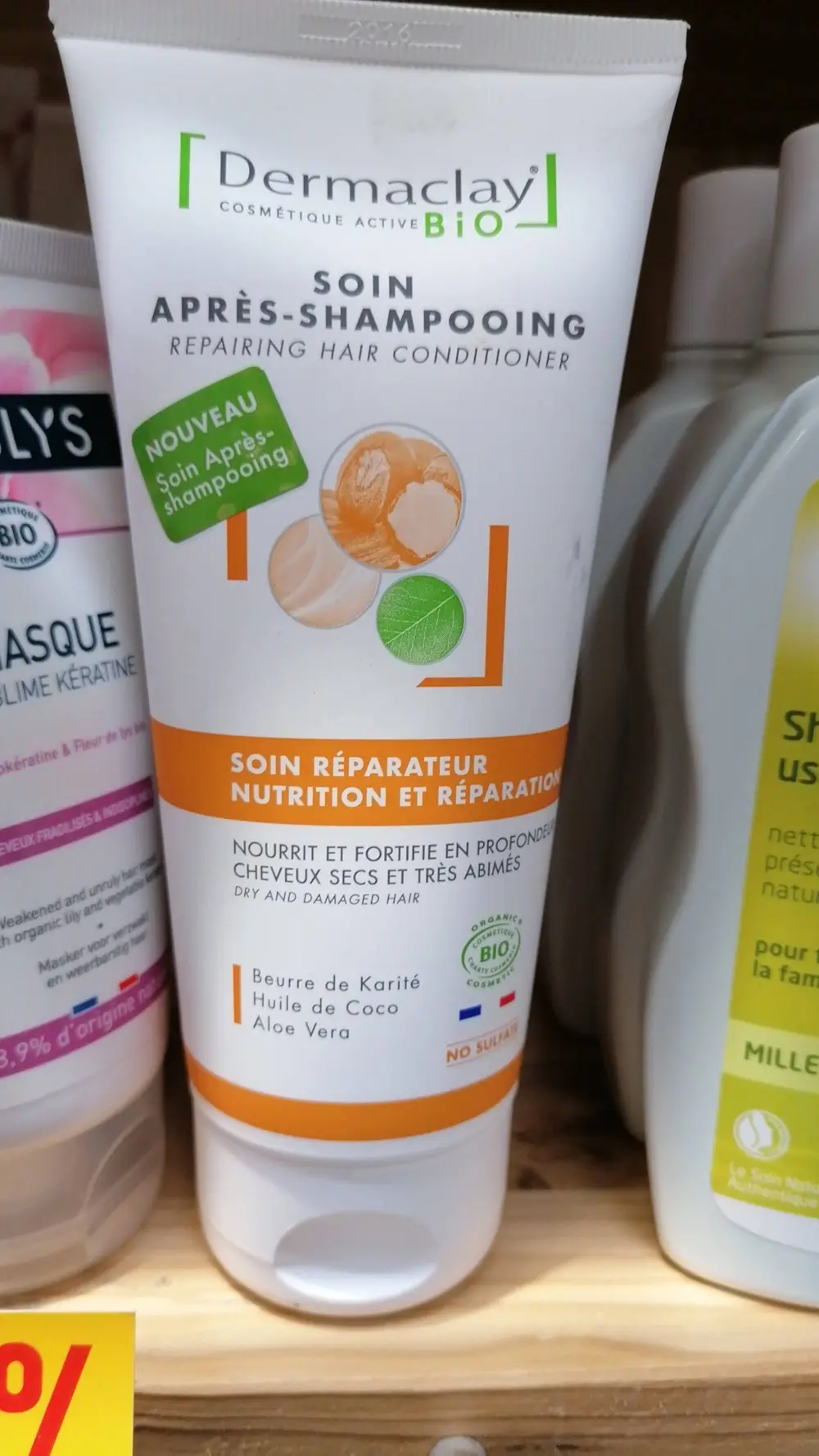 DERMACLAY - Soin après-shampooing bio