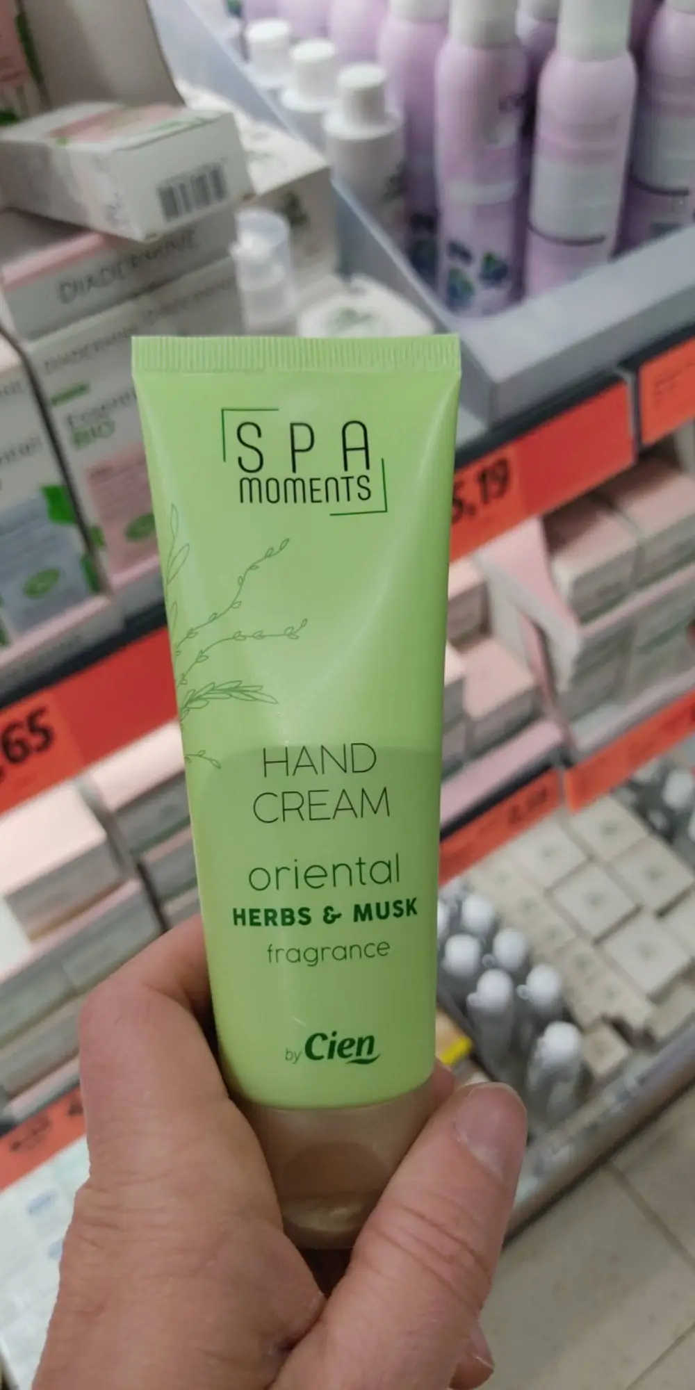 SPA MOMENTS - Hand cream oriental herbs & musk