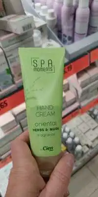 SPA MOMENTS - Hand cream oriental herbs & musk