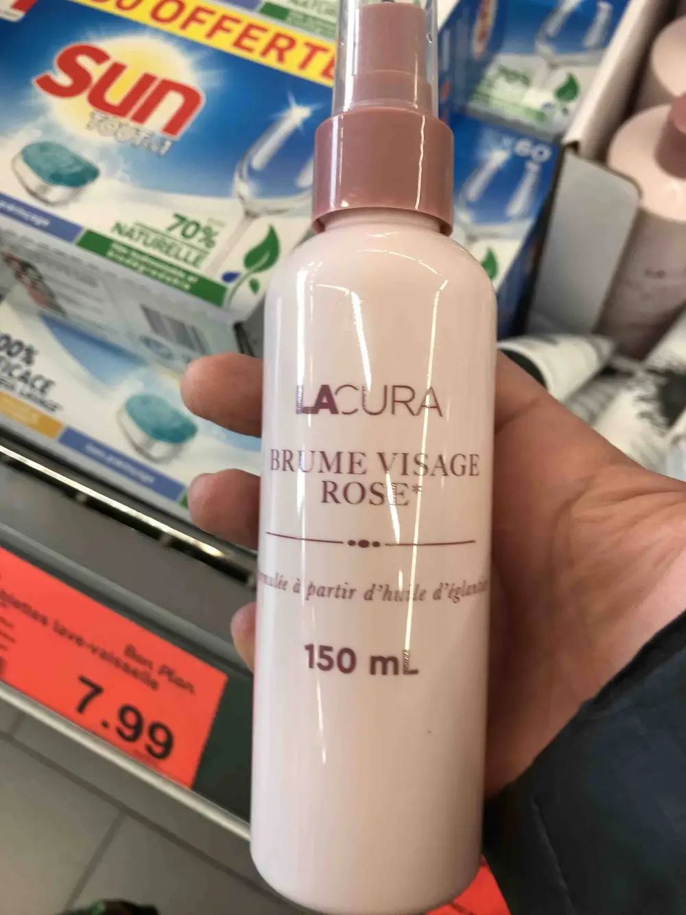 LACURA - Brume visage rose