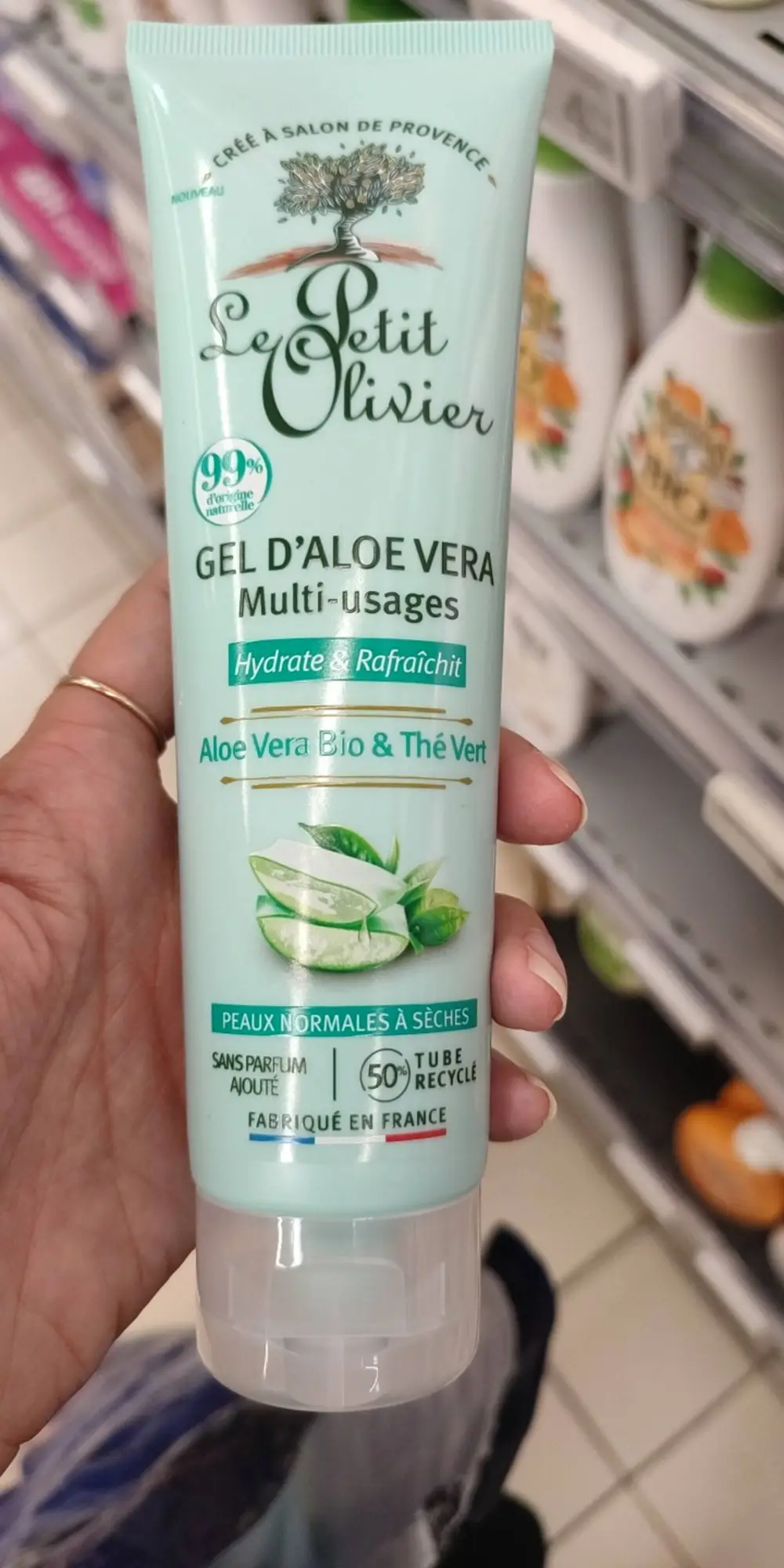 LE PETIT OLIVIER - Gel d'aloe vera multi-usage