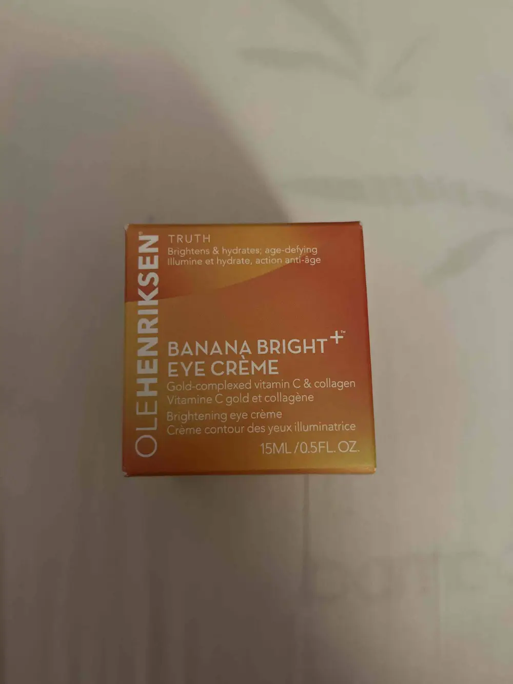 OLE HENRIKSEN - Banana bright+ - Crème contour des yeux illuminatrice