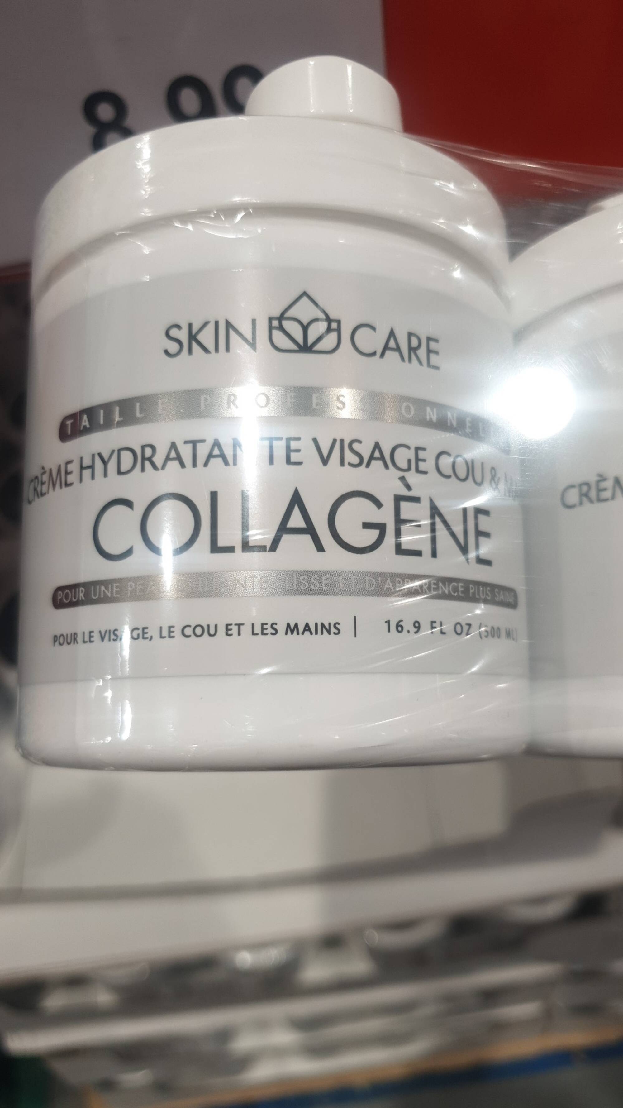 SKINCARE - Collagène - Crème hydratante visage, cou et les mains