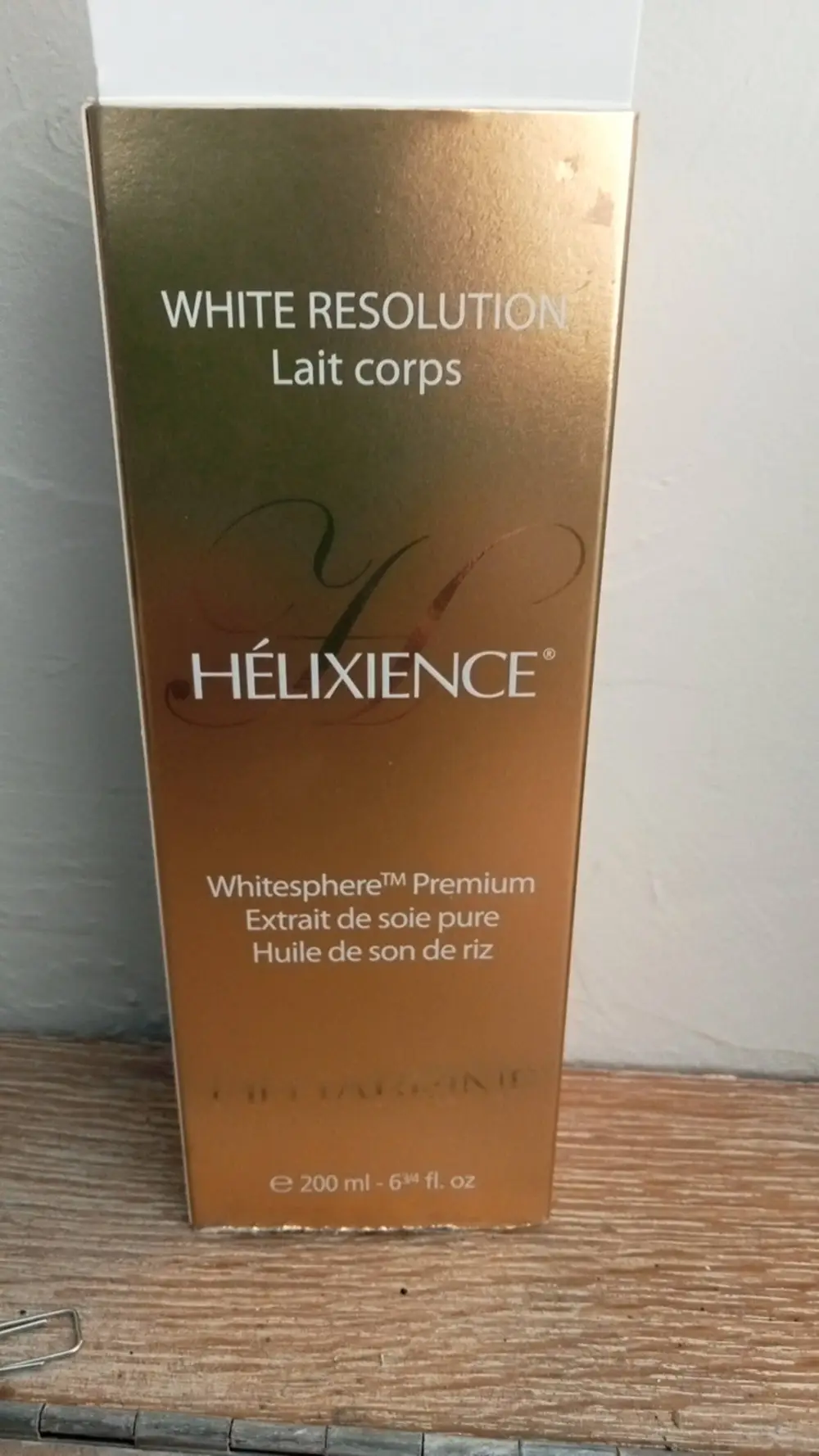 HÉLIABRINE - White resolution - Lait corps