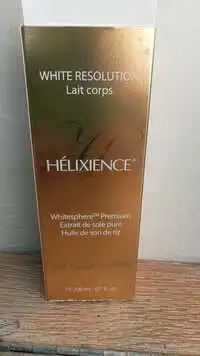 HÉLIABRINE - White resolution - Lait corps