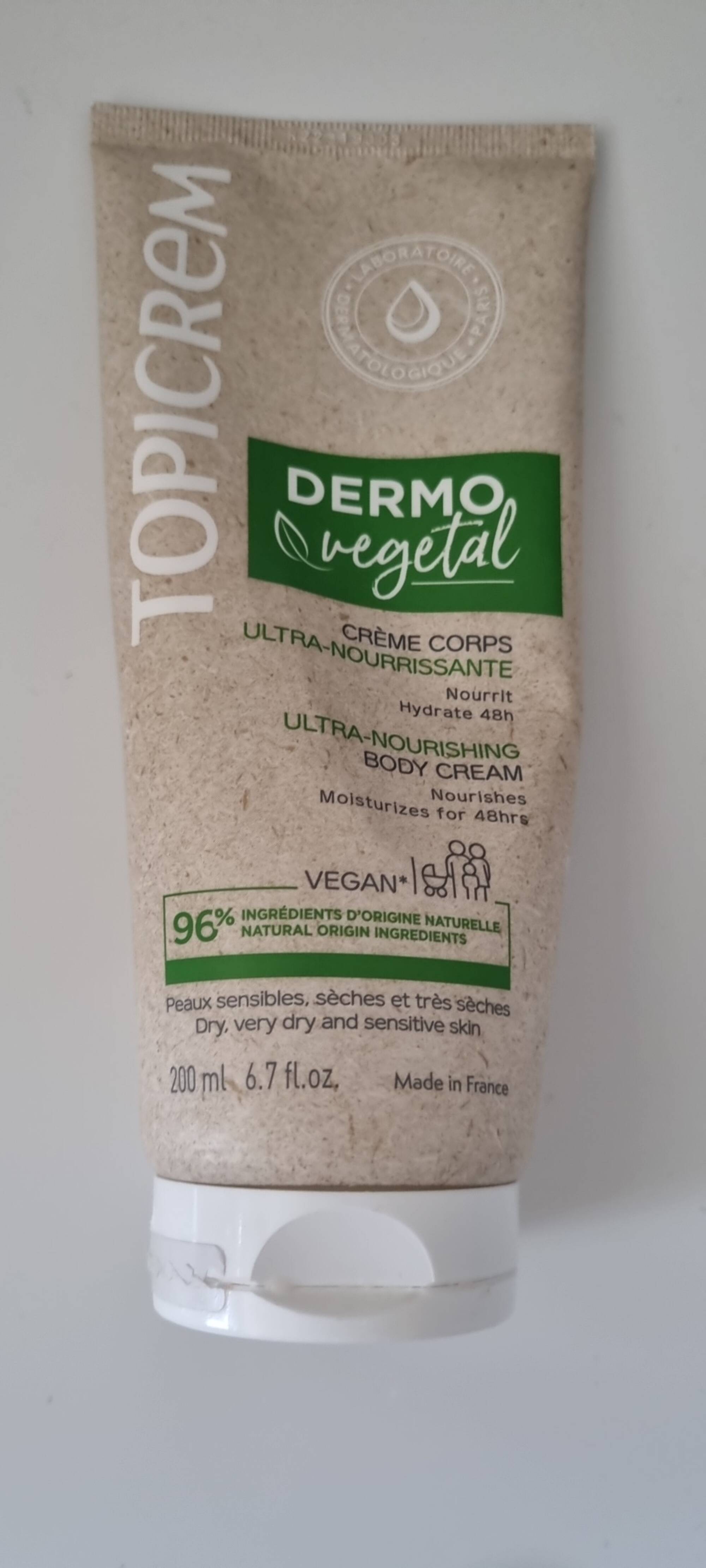 DERMO - crème corps - ultra-nourrissante