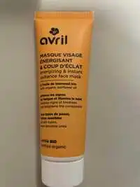 AVRIL - Masque visage énergisant et coup d’éclat