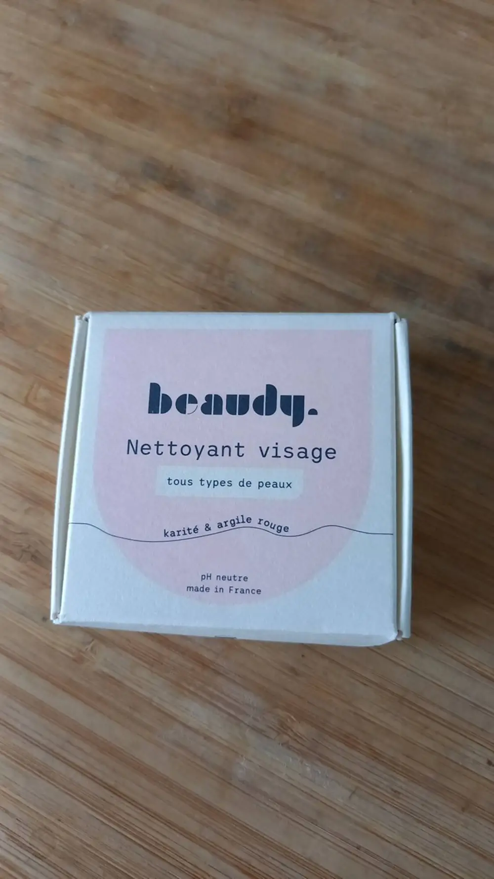 BEAUDY - Karité et argile rouge - Nettoyant visage