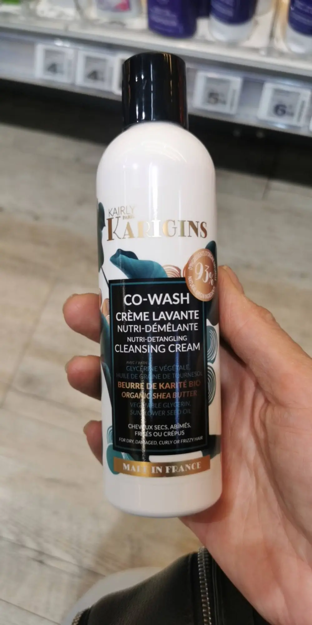 KAIRLY - Karigins - Co-wash crème lavante nutri-démêlante